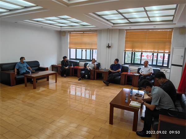 北關區(qū)委副書記楊彥軍來公司調研...