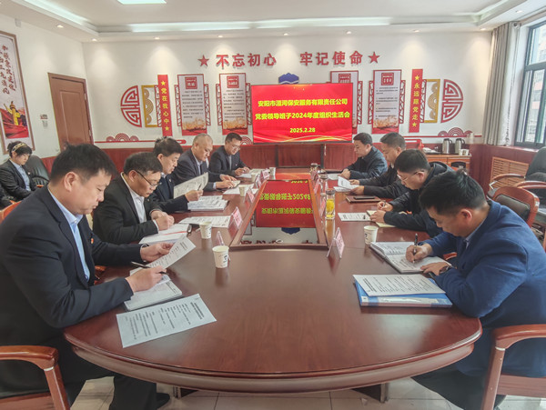 公司黨委領(lǐng)導(dǎo)班子召開2024年度組...